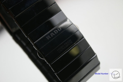 Rado CERAMICA HighTech Gold hand 28mm Quartz Wirst watch Full Ceramic Ra19320120