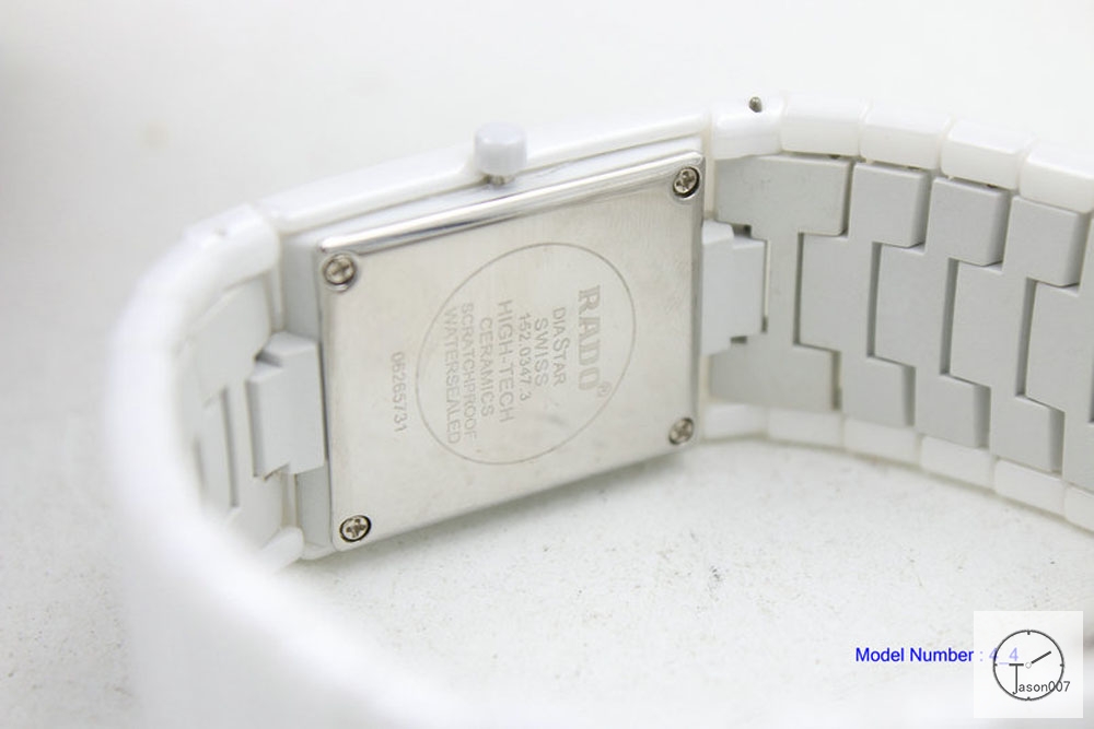 Rado HighTech CERAMICA Ladys 26mm White Ceramic Wrist Watch Ra109545120