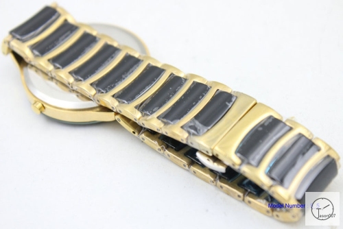Rado DIASTAR 38MM Gold Black Hightech Ceramic Men's Wrist Ra151200100