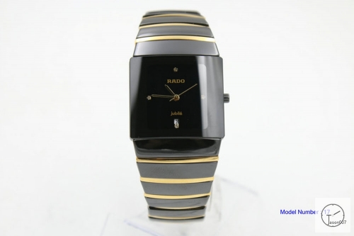 Rado DiaStar Mens Gold Twotone High-tech Ceramic Gold hand 30MM Ra185230320