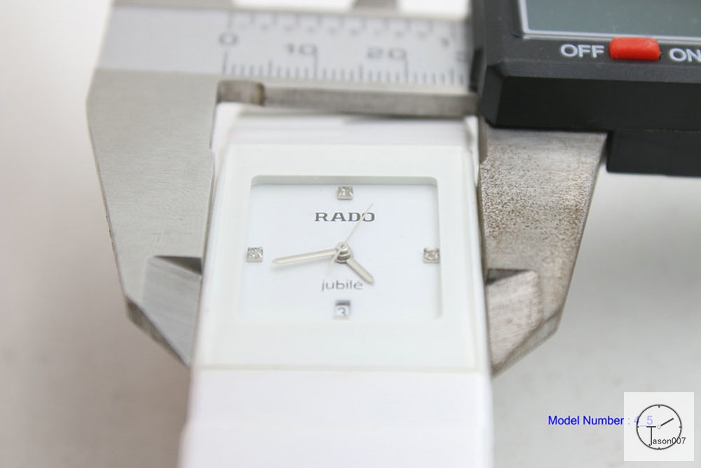 Rado HighTech CERAMICA Ladys 26mm White Ceramic Wrist Watch Ra109545120