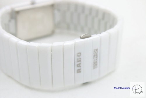 Rado HighTech CERAMICA Ladys 26mm White Ceramic Wrist Watch Ra109545120
