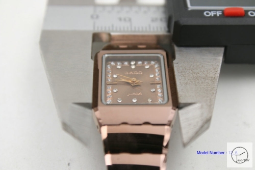 Rado Jubile High-Tech Ladys 18MM RoseGold Diamond Dial Quartz Ra16548480