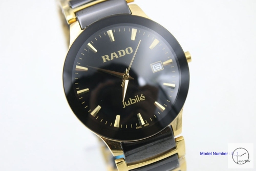 Rado DIASTAR 38MM Gold Black Hightech Ceramic Men's Wrist Ra151200100