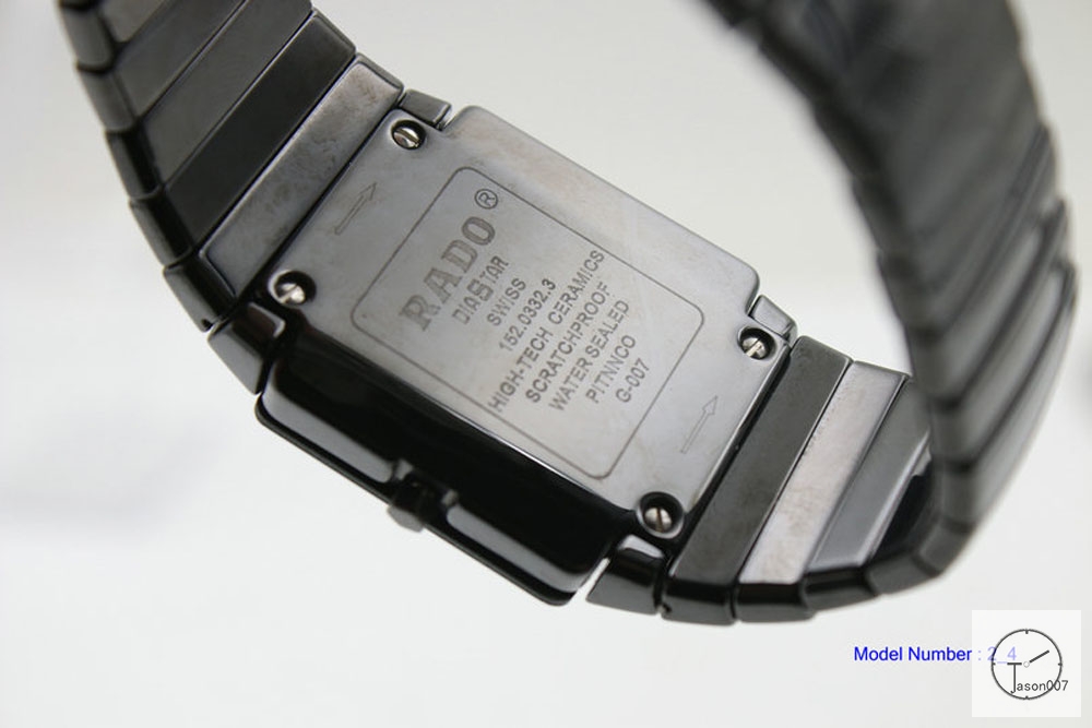 Rado SINTRA Series Mens 31MM Wirst Watch Full Ceramic High Tech Ceramic Black Ra94157800