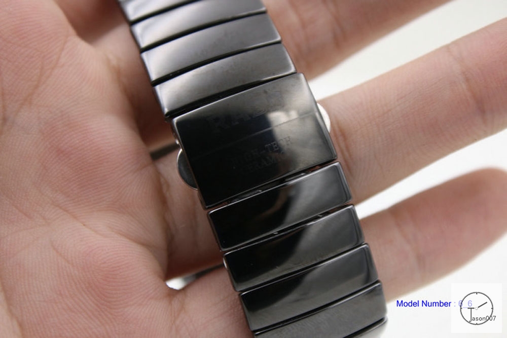 Rado SINTRA Series Mens 31MM Silver Hand Wirst Watch Full Ceramic High Tech Ceramic Black Ra94157810