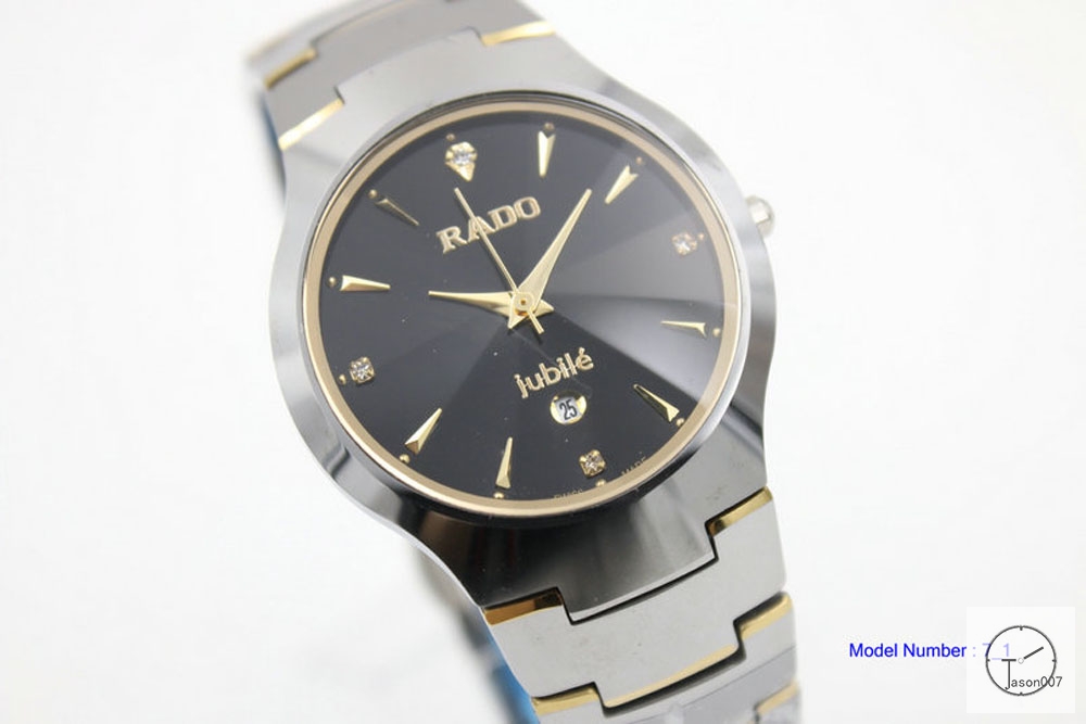 Rado jubile 8020G Men's 36MM SilverGold twotone Stainless Steel Quartz Ra13987436580