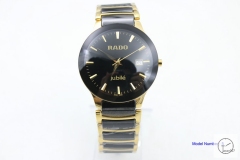 Rado DIASTAR 38MM Gold Black Hightech Ceramic Men's Wrist Ra151200100