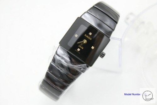 Rado DiaStar Ladys Black High-tech Ceramic Gold hand 20MM Ra985230320