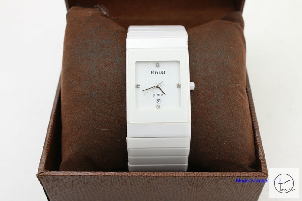 Rado HighTech CERAMICA Ladys 26mm White Ceramic Wrist Watch Ra109545120