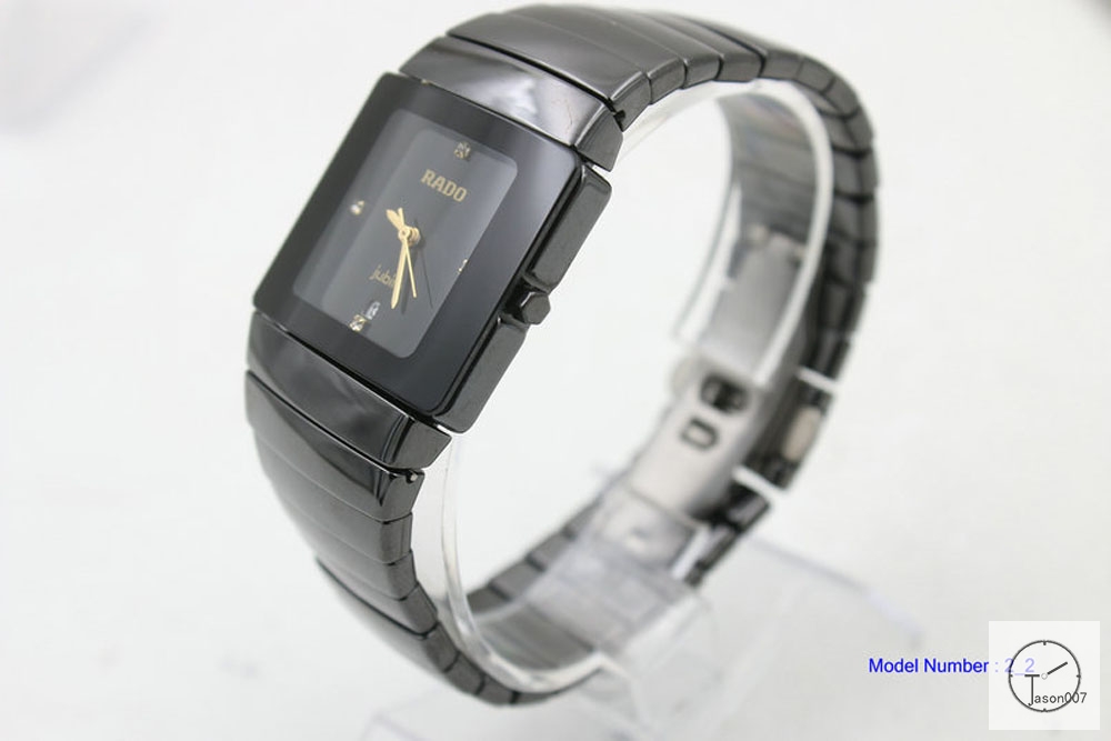 Rado SINTRA Series Mens 31MM Wirst Watch Full Ceramic High Tech Ceramic Black Ra94157800