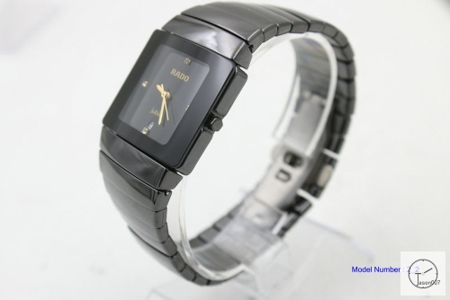 Rado SINTRA Series Mens 31MM Wirst Watch Full Ceramic High Tech Ceramic Black Ra94157800
