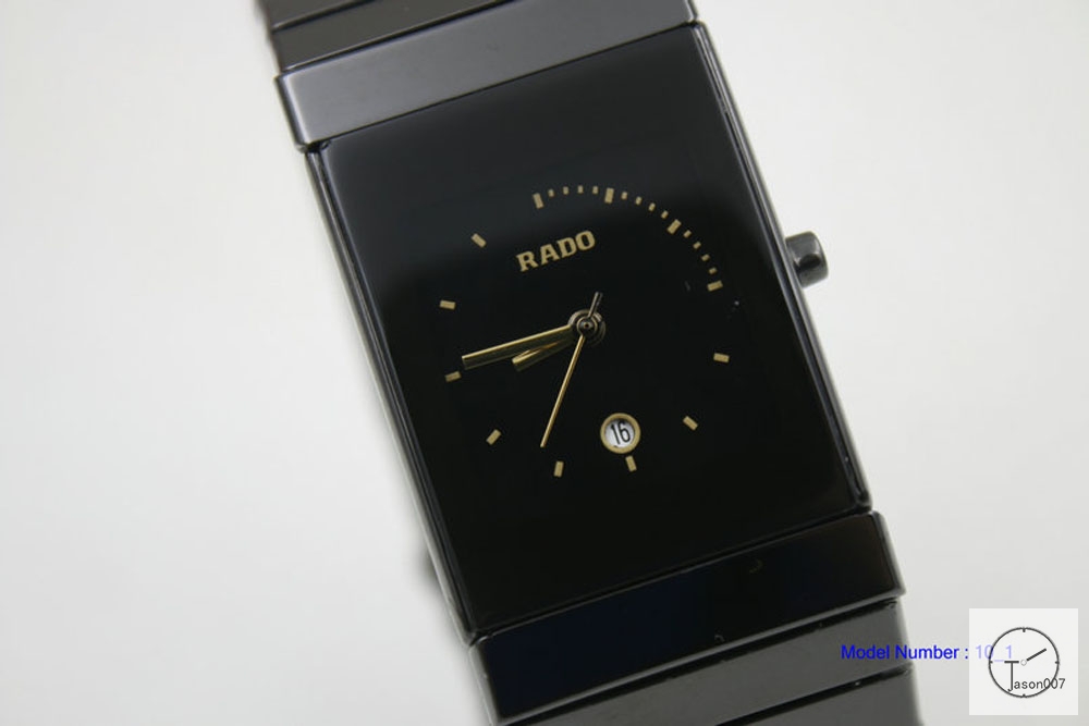 Rado CERAMICA HighTech Gold hand 28mm Quartz Wirst watch Full Ceramic Ra19320120