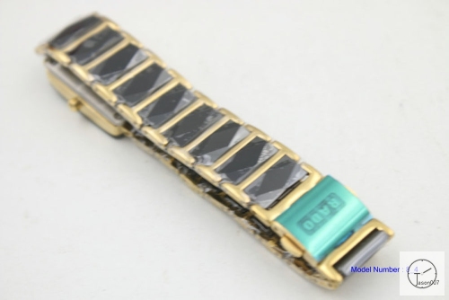 Rado INTEGRAL Layds Gold Black Ceramic Hightech Quartz 18MM Ra13225800