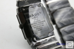 Rado DIASTAR 31MM Silver Black Twotone Hightech Ceramic Men's Wrist Ra1103115820