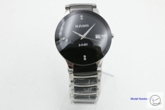 Rado Jubile DIASTAR 38MM Silver Black Hightech Ceramic Men's Wrist Ra101265500