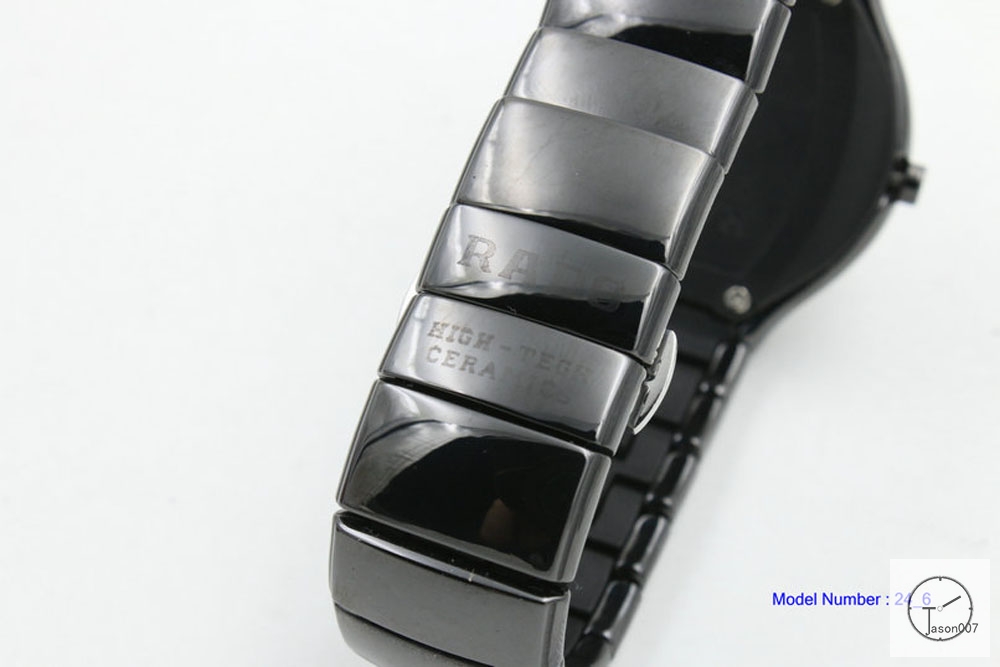 Rado Jubile DiaStar High-Tech Ceramics Black Men's 38MM WristWatch Quartz Ra1365215120
