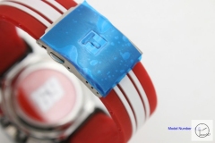 Tissot T-Race 69 Limited Quartz Chronograph Men's Sport Wrist Watch Red Rubber Strap Ts218514630