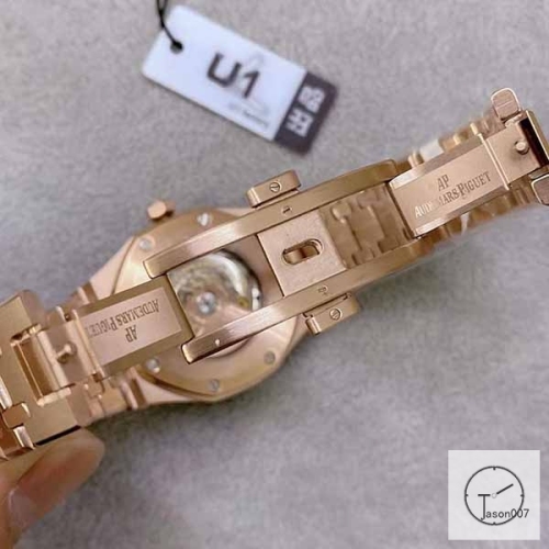 Audemars Piguet Royal Oak Offshore 41mm Automatic Green Dial Rose Gold Case Ap Men's Watch AU36579880