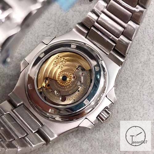 U1 Patek Philippe NAUTILUS 5711 New Gray Dial Stainless Steel Transparent Mechanical Automatic Movement Glass Back Men's Watch PU22800560