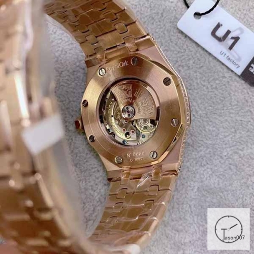 Audemars Piguet Royal Oak Offshore 41mm Automatic Green Dial Rose Gold Case Ap Men's Watch AU36579880