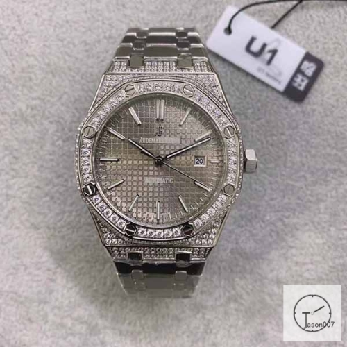 Audemars Piguet Royal Oak Offshore 41mm Automatic Gray Dial Stainless Steel Case Glass Back Ap Men's Watch AU36582880