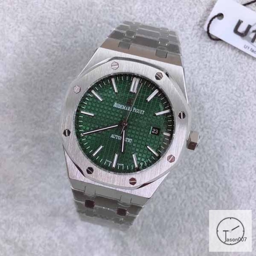 Audemars Piguet Royal Oak Green Dial Automatic Movement Glass Back Stainless Steel Mens Watch AU3596920