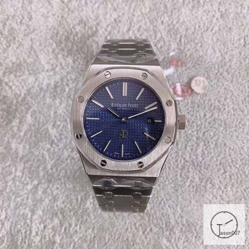 Audemars Piguet Royal Oak New Blue Dial Automatic Movement Glass Back Stainless Steel Mens Watch AU35965920