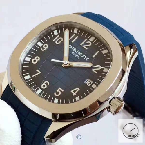 U1 Patek Philippe Aquanaut 5167A Blue Dial Stainless Steel Transparent Mechanical Automatic Movement Glass Back Rubber Strap Men's Watch PU228589560