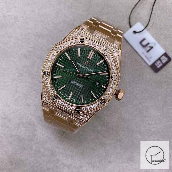 Audemars Piguet Royal Oak Offshore 41mm Automatic Green Dial Rose Gold Case Ap Men's Watch AU36579880