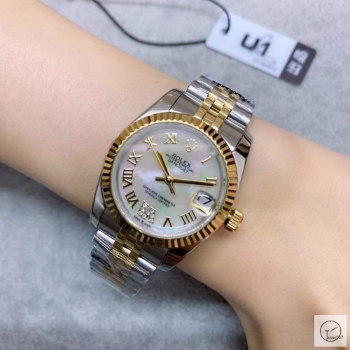 U1 Factory Rolex Datejust Fluted Bezel Shell Dial Two Tone Jubilee 31MM Ladies Size Jubilee 126331 Automatic Movement Stainless Steel Womens Watches AU2197459760