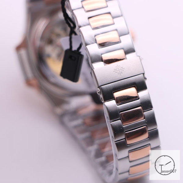 U1 Patek Philippe NAUTILUS Two Tone Rose Gold Stainless Steel Transparent Mechanical Automatic Movement Men's Watch PU32761540