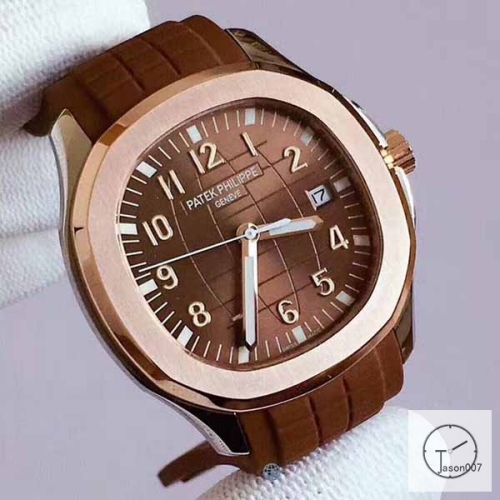 U1 Patek Philippe AQUANAUT 5167A Brown Dial Two Tone Gold Case Stainless Steel Transparent Mechanical Automatic Movement Glass Back Rubber Strap Men's Watch PU228457560
