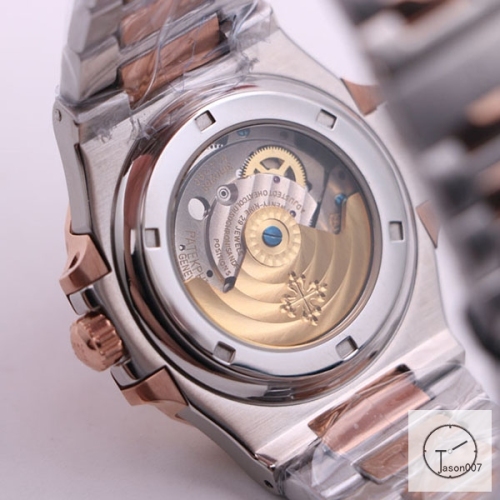 U1 Patek Philippe NAUTILUS Two Tone Rose Gold Stainless Steel Transparent Mechanical Automatic Movement Men's Watch PU32761540