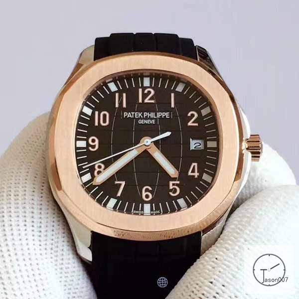 U1 Patek Philippe AQUANAUT 5167A Black Dial Two Tone Gold Case Stainless Steel Transparent bottom Mechanical Automatic Movement Glass Back Rubber Strap Men's Watch PU228257560