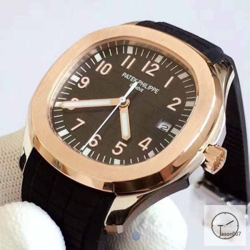 U1 Patek Philippe AQUANAUT 5167A Black Dial Two Tone Gold Case Stainless Steel Transparent bottom Mechanical Automatic Movement Glass Back Rubber Strap Men's Watch PU228257560