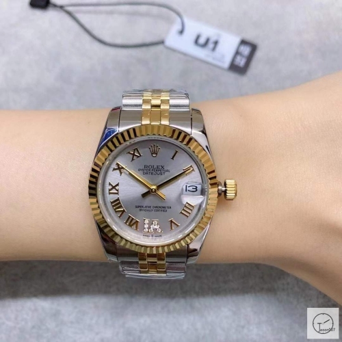 U1 Factory Rolex Datejust Fluted Bezel Silver Dial Two Tone Jubilee 31MM Ladies Size Jubilee 126331 Automatic Movement Stainless Steel Womens Watches AU2197469760
