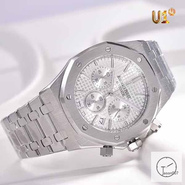 Audermars Piguet Royal Oak 41MM Quartz Chronograph Silver Dial Mens Watch AU3563285800