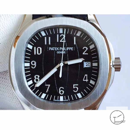 U1 Patek Philippe Aquanaut 5167A Black Dial Stainless Steel Transparent Mechanical Automatic Movement Glass Back Rubber Strap Men's Watch PU228591560