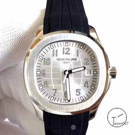 U1 Patek Philippe Aquanaut 5167A Silver Dial Stainless Steel Transparent Mechanical Automatic Movement Glass Back Rubber Strap Men's Watch PU228578560