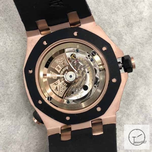 Audemars Piguet Royal Oak Offshore Rose Gold Automatic Movement Rubber 42mm Men Watch AU2588080