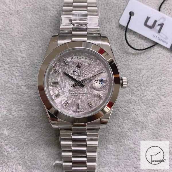 U1 Factory Rolex Rolex Day-Date 40 Meteorite Diamond Dial & Smooth Bezel Automatic Movement President Bracelet 228206 -BRAND NEW AJL252689756980