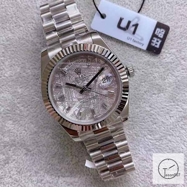 U1 Factory Rolex Rolex Day-Date 40 Meteorite Diamond Dial & Fluted Bezel Automatic Movement President Bracelet 228206 -BRAND NEW AJL255389756980