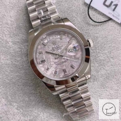 U1 Factory Rolex Rolex Day-Date 40 Meteorite Diamond Dial & Smooth Bezel Automatic Movement President Bracelet 228206 -BRAND NEW AJL252689756980