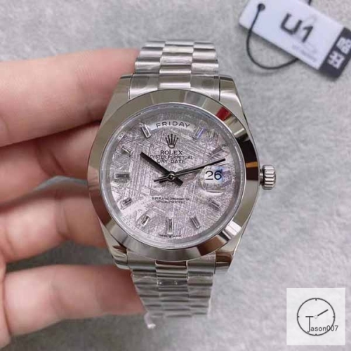 U1 Factory Rolex Rolex Day-Date 40 Meteorite Diamond Dial & Smooth Bezel Automatic Movement President Bracelet 228206 -BRAND NEW AJL252689756980