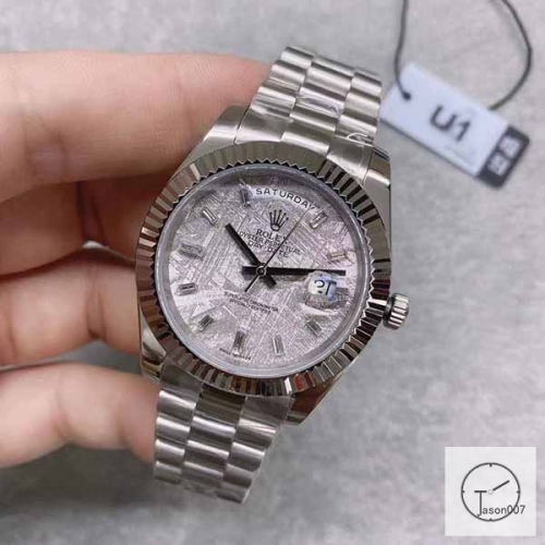 U1 Factory Rolex Rolex Day-Date 40 Meteorite Diamond Dial & Fluted Bezel Automatic Movement President Bracelet 228206 -BRAND NEW AJL255389756980