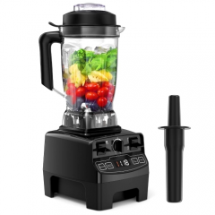 homgeek Blender Smoothie Maker 2000W Professional Blender with 8 Adjustable Speeds 2L BPA-free Tritan c-ontainer and 4 Preset Programs for Smoothie/Ic