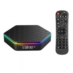 T95Z Plus Android 12.0 Smart TV Box Allwinner H618 Quad-core 4K Media Player 6K Decording H.265 VP9 Dual Band WiFi6 BT5.0 Digital Display with Remote