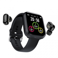 X8 2 in 1 Smart Bracelet with Wireless Earbuds