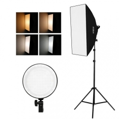 Andoer Studio Photography Softbox LED Light Kit